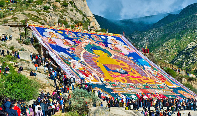 Shoton Festival of Drepung Monastery