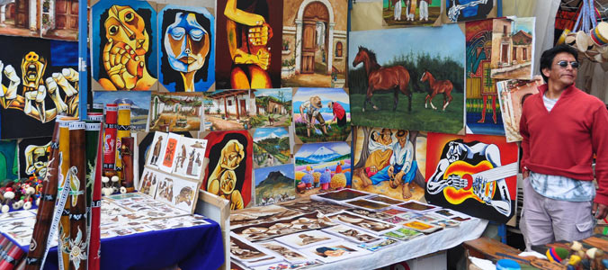 Thangka Sold on the Barkhor Street
