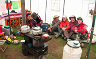 Nomads in Yak Hair Tents