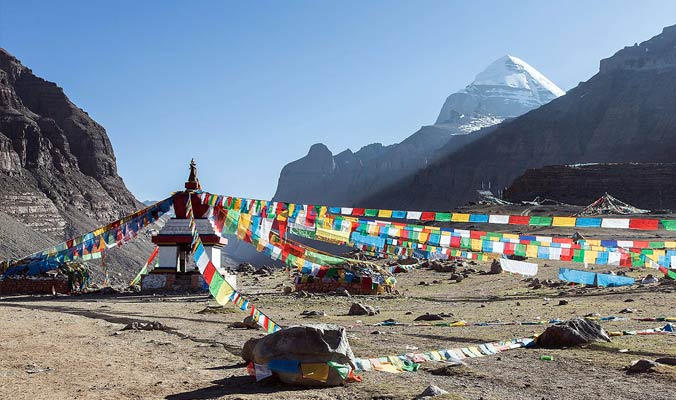 The Prayer's Flag near Mount Kailash