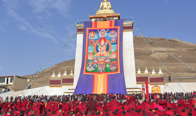 Tibetan New Year New Painting