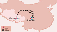 7 Days Chengdu Lhasa Tour by Train