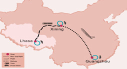 9 Days Guangzhou Xining Lhasa Traversing Tour