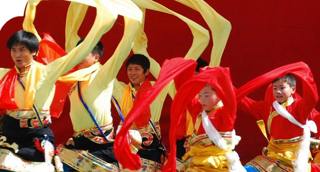 Tibetan New Year Festival Celebration