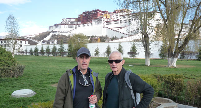 Lhasa Potala Palace in Winter